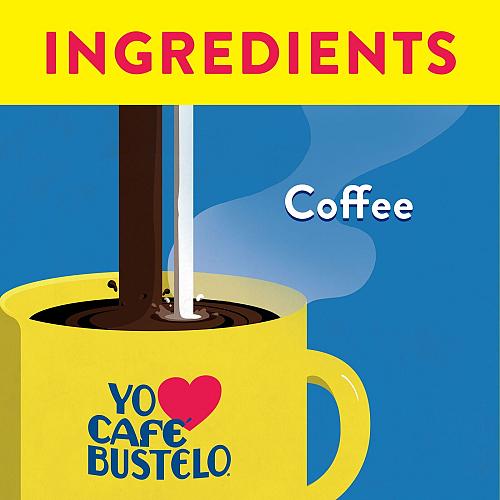 Cafe Bustelo Espresso Style Dark Roast Instant Coffee 7.05 oz Jar