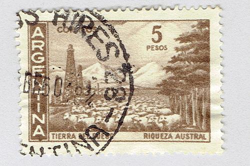Argentina 695 Tiera Del Fuego Used (BP92419)