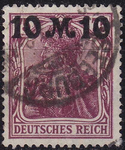 GERMANY REICH [1921] MiNr 0157 I ( O/used )