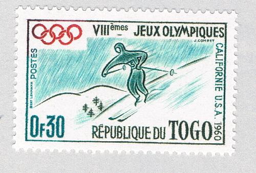 Togo 369 MLH Skier olympics 1960 (BP67717)