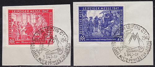 GERMANY Alliiert Gemeinschaft [1947] MiNr 0965-66 ( BStk ) [01]