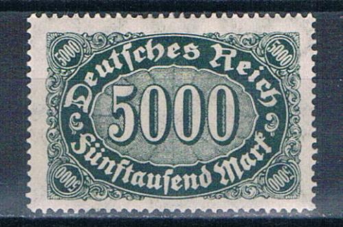 Germany 208 MLH Numeral 5000 1922 (G0552)+