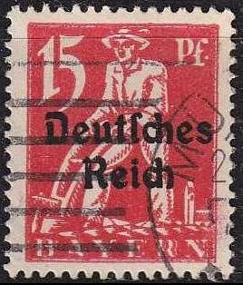 GERMANY REICH [1920] MiNr 0121 ( O/used )