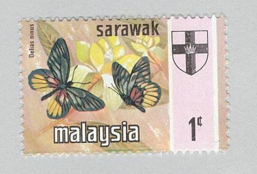 Malaysia Sarawak 235 Butterfly MNH 1 (BP96116)