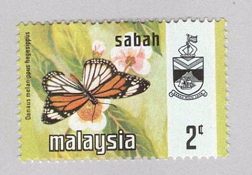 Malaysia Sabah 25 Butterflies MNH 3 (BP97019)