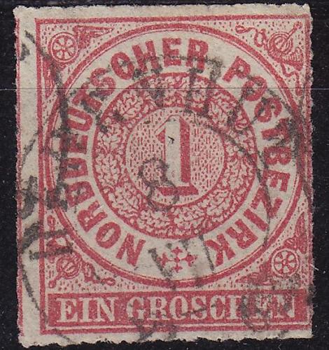 GERMANY Norddeutsch [1868] MiNr 0004 ( O/used ) [01]