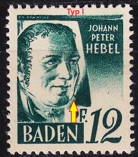 GERMANY Alliiert Franz. Zone [Baden] MiNr 0004 vv I ( **/mnh )