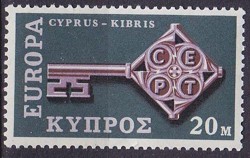 ZYPERN CYPRUS [1968] MiNr 0307 ( **/mnh ) CEPT