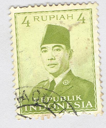 Indonesia 392A President Sukarno Used (BP92630)