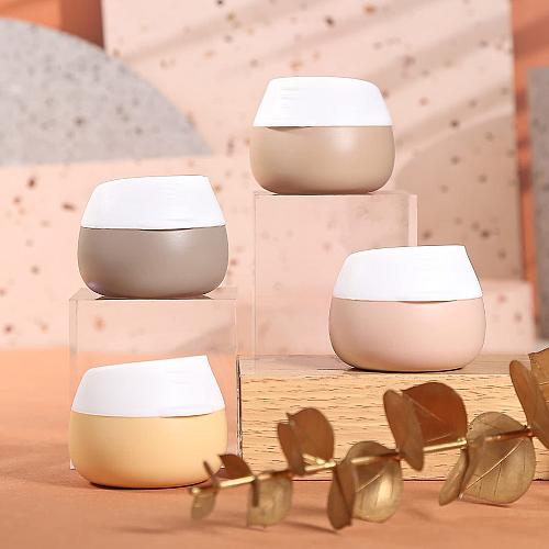 TSA Approved Travel Size Containers for Toiletries Gemice Silicone Jars Leak-...