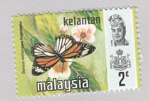 Malaysia Kelantan 99 Butterflies MNH 2 (BP97422)