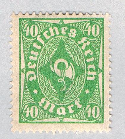 Germany 193 Unused Post Horn 2 1922 (G0669)+