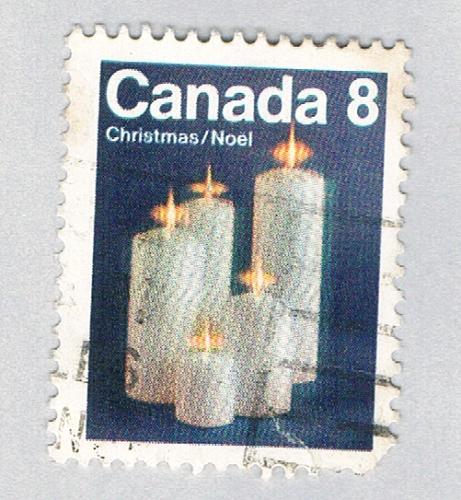 Canada Candles blue 8c (AP127914)