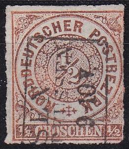 GERMANY Norddeutsch [1868] MiNr 0003 ( O/used ) [02]