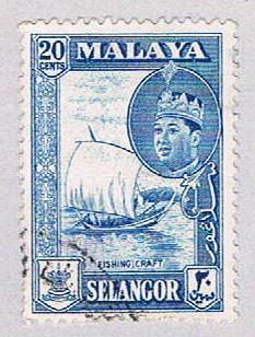 Malaya Selangor 120 Used Sultan Salahuddin Shah CV 1.50 (BP2284)