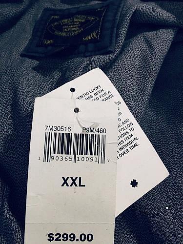 Lucky Brand Black Label Men&rsquo;s Waxed Barn Jacket NWT XXL Retail 299.00