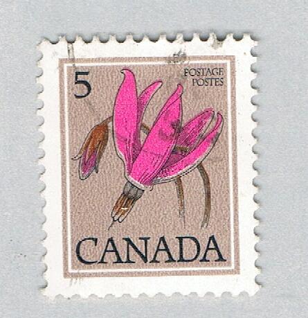 Canada Orchid Flower orange 5c (AP128314)