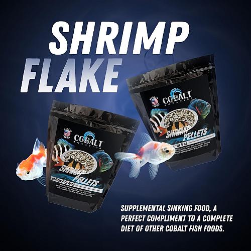 Cobalt Aquatics Shrimp Pellets 58 oz Resealable Bag - Sinking Food for Shrimp...