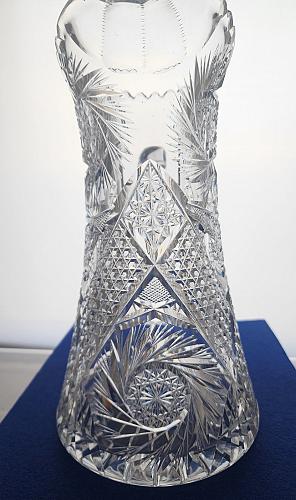 American Brilliant Period Cut Glass Antique ABP buzzstar