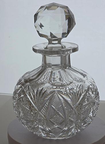 ABP cut Glass perfume bottle bob29