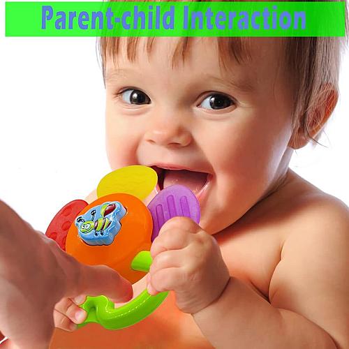 AIVIAI Baby Toys 0-6 Months Infant Toys 0-3 Months Infant Rattles Baby Rattle...