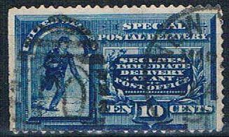 US E2 Used Special Delivery 10c 1888 CV 45.00 3 (U0385)