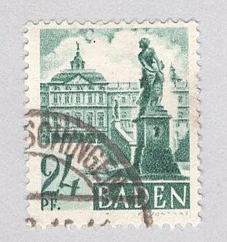 Baden 5N22 Rastatt Castle Used 2 (BP94806)