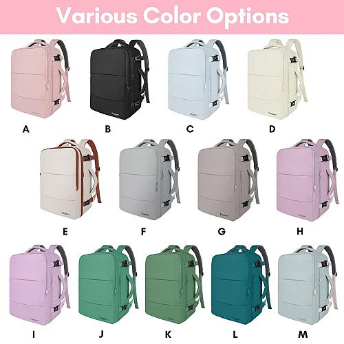 Taygeer Travel Backpack for Women Carry On Backpack with USB Charging Port & ...