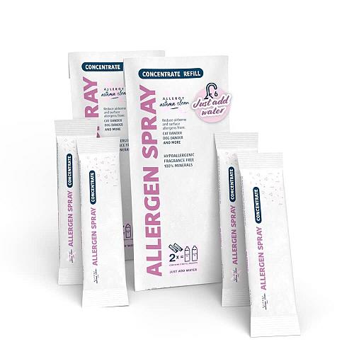 Allergy Asthma Clean - Allergen Spray Concentrate 4 Pack | Use Your Own Bottl...