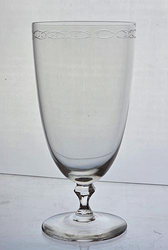 Pair Signed Lenox Crystal sentiment juice glass replacement