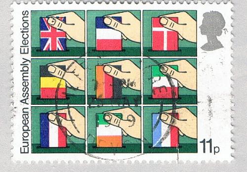 Great Britain 861 Used Hands in Ballot Boxes - 11p 1979 (BP72213)
