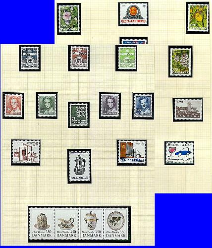 D&Auml;NEMARK DANMARK [1990] Jahrgang ( **/mnh )