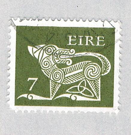 Ireland Dog green 7p (AP131431)