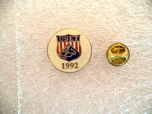 USET Pan American Games Equestrian Team Horse 1992. Official sport pin, badge