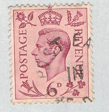 Great Britain 243 Used King George VI 1937 (BP59301)