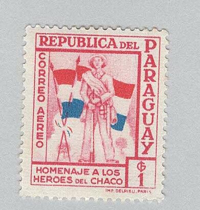 Paraguay C238 Soldier and Flags MNG 2 (BP96816)