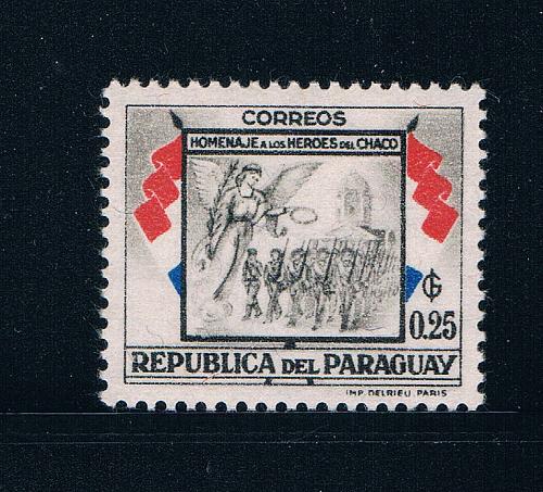 Paraguay 512 Unused Soldier Angels Cathedral (GI0199)+