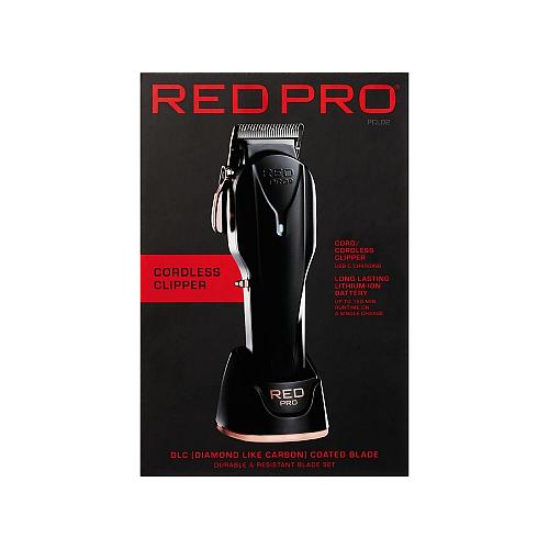 RED Pro Professional Cordless Hair Clipper for Men Electric Rechargeable Hair...