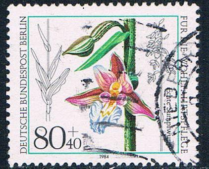 Germany 9NB218 Used Orchid 1984 CV 2.10 (G0468)