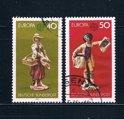 Germany 1211-12 Used set China Figurines (G0147)