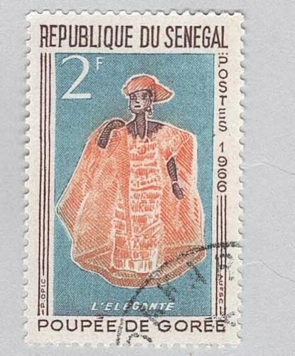 Senegal 262 Elegant Woman Used 1 (BP94914)