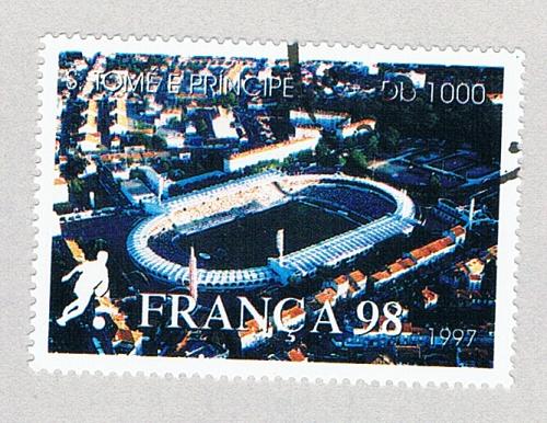 St Thomas & Prince Used Stadium D 2 1998 (BP81603)