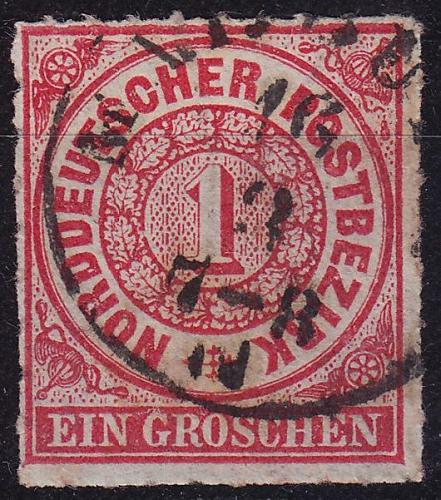 GERMANY Norddeutsch [1868] MiNr 0004 ( O/used ) [03]