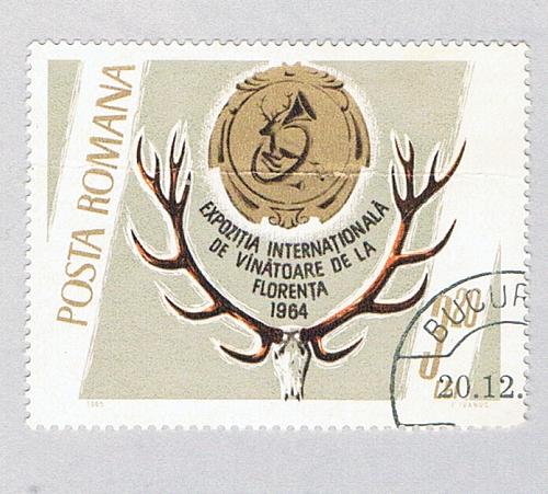 Romania 1801 Used Red Deer 1965 (BP73401)