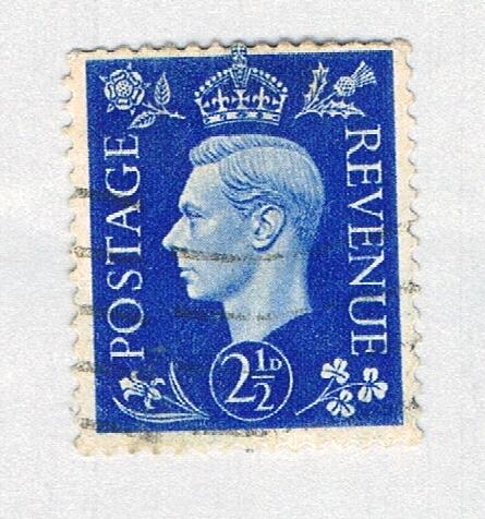 Great Britain King George VI blue 2.5d (AP136726)