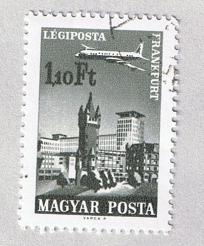 Hungary Used Plane flying over city Gray one (BP87402)