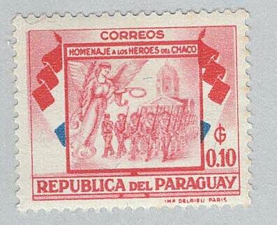 Paraguay 509 Soldiers Angel and Cathedral MNH 2 (BP95719)