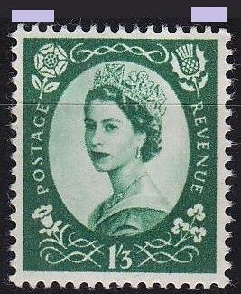 ENGLAND GREAT BRITAIN [1958] MiNr 0333 y ( **/mnh ) Phosphor
