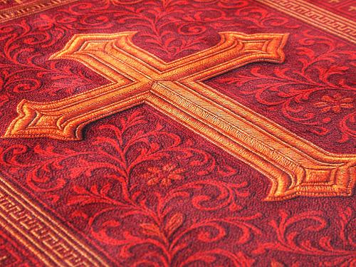 Decoraci&oacute;n de pared de cruz - alfombra de oraci&oacute;n cristiana - tapiz ortodoxo,...