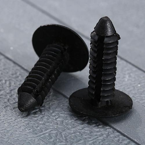 dophee 50Pcs Car Push Pin Retainer Clips Nylon Universal Auto Door Trim Panel...